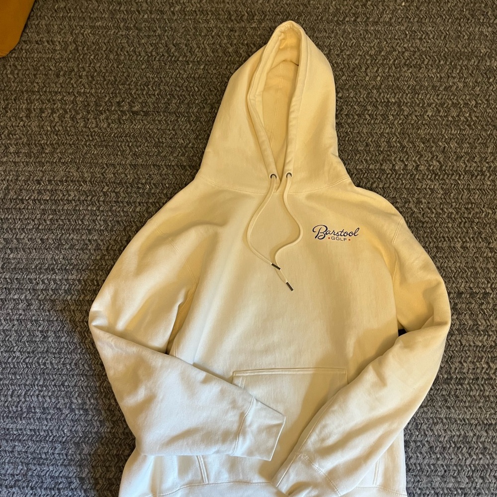 Barstool Golf Cream Hoodie